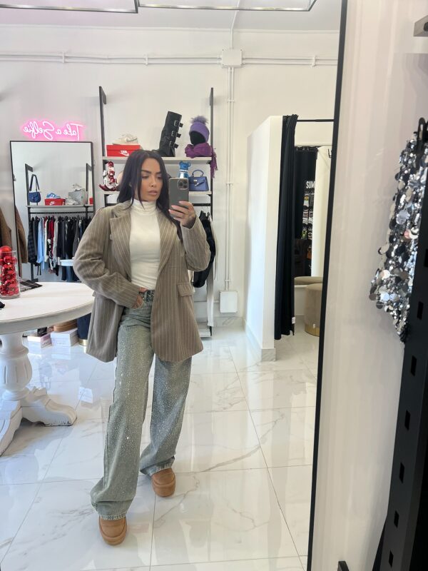 blazer "teddy" over